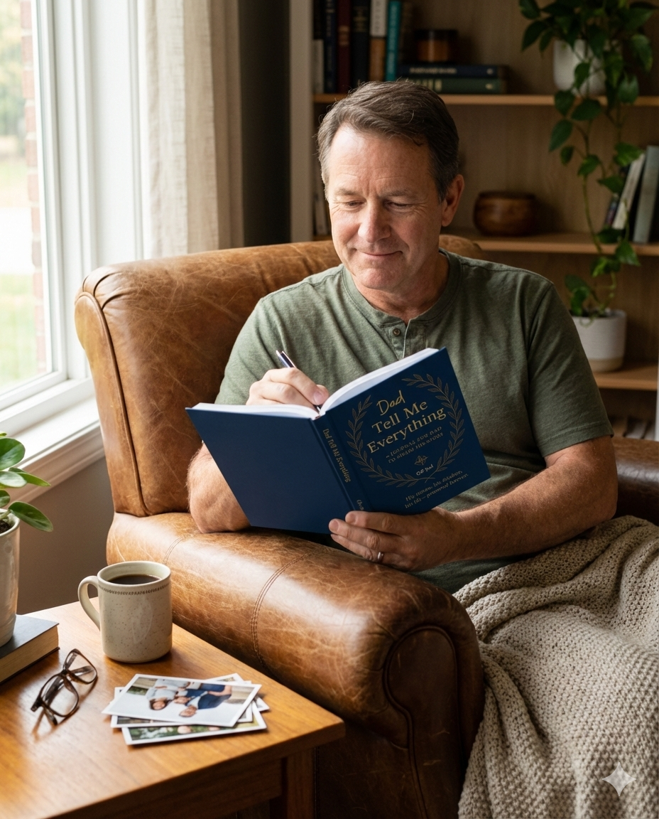 Dad, Tell Me Everything Journal