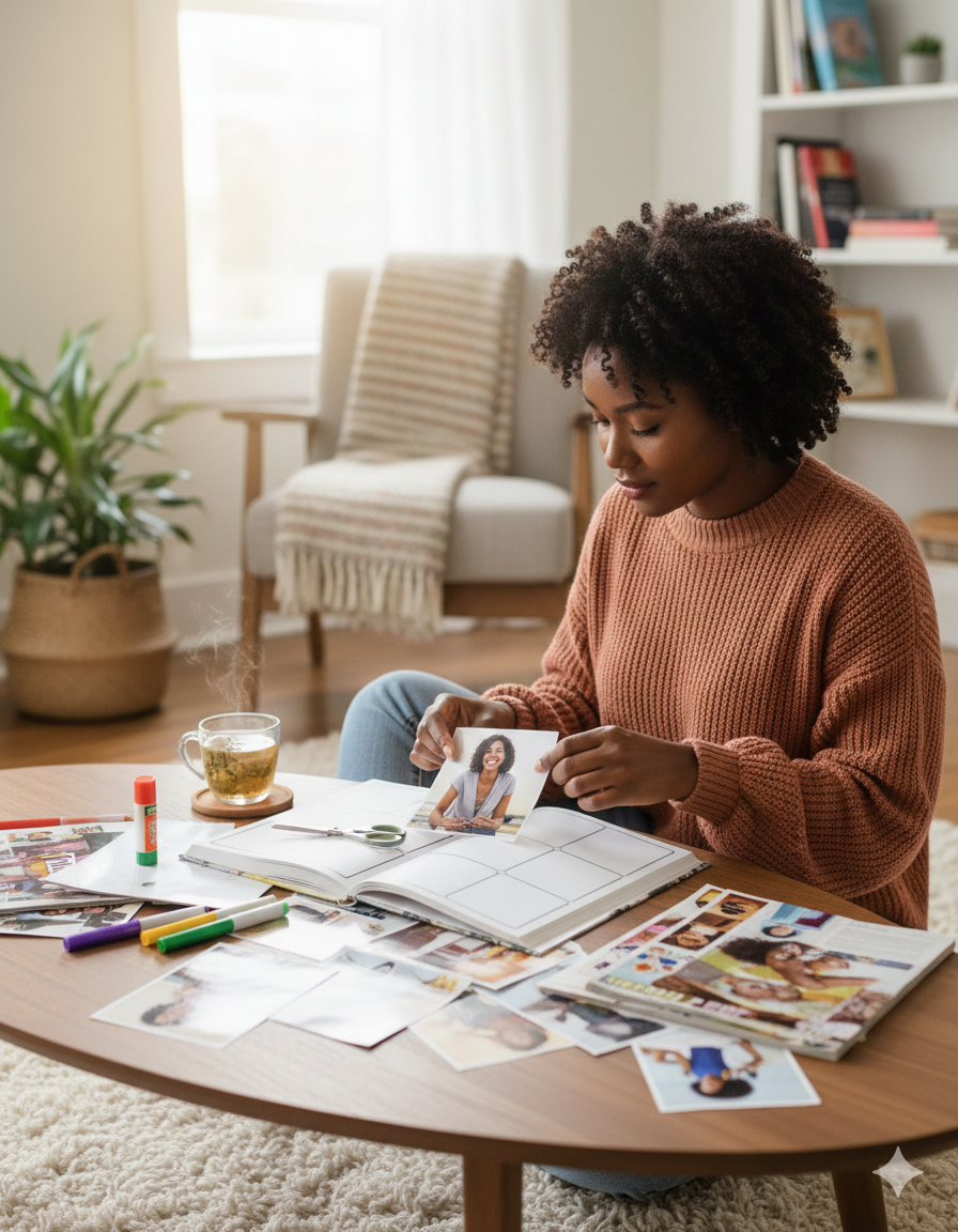Empower and Elevate: A Vision Board Health and Wellness Journey for Black Women