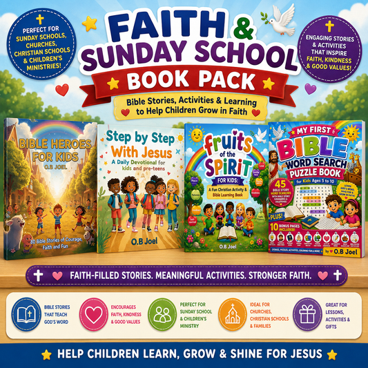 Faith & Sunday School Book Pack