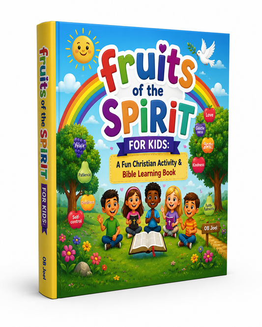 Fruits of the Spirit for Kids | Christian Bible Activity Book