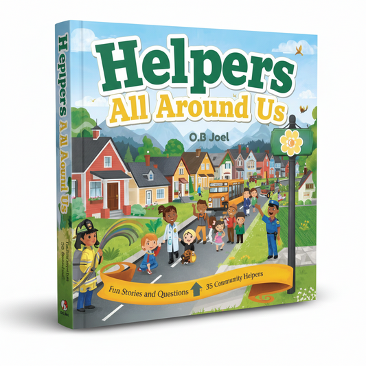 Helpers All Around Us: Fun Stories and Questions About 35 Community Helpers