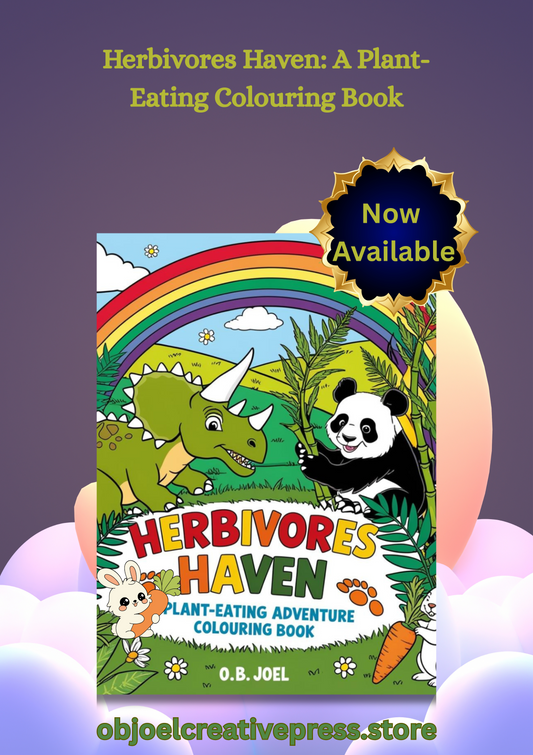 Herbivores Haven Colouring Book: A Plant-Eating Colouring Book