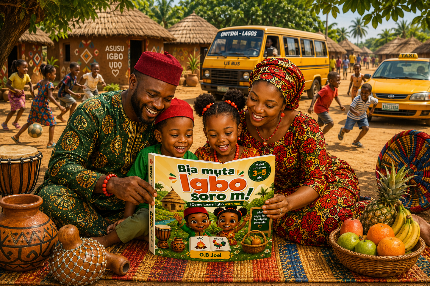 Bịa mụta Igbo soro m | Come Learn Igbo with me | For Kids Ages 3 to 5 | QR code include for sound and pronunciation