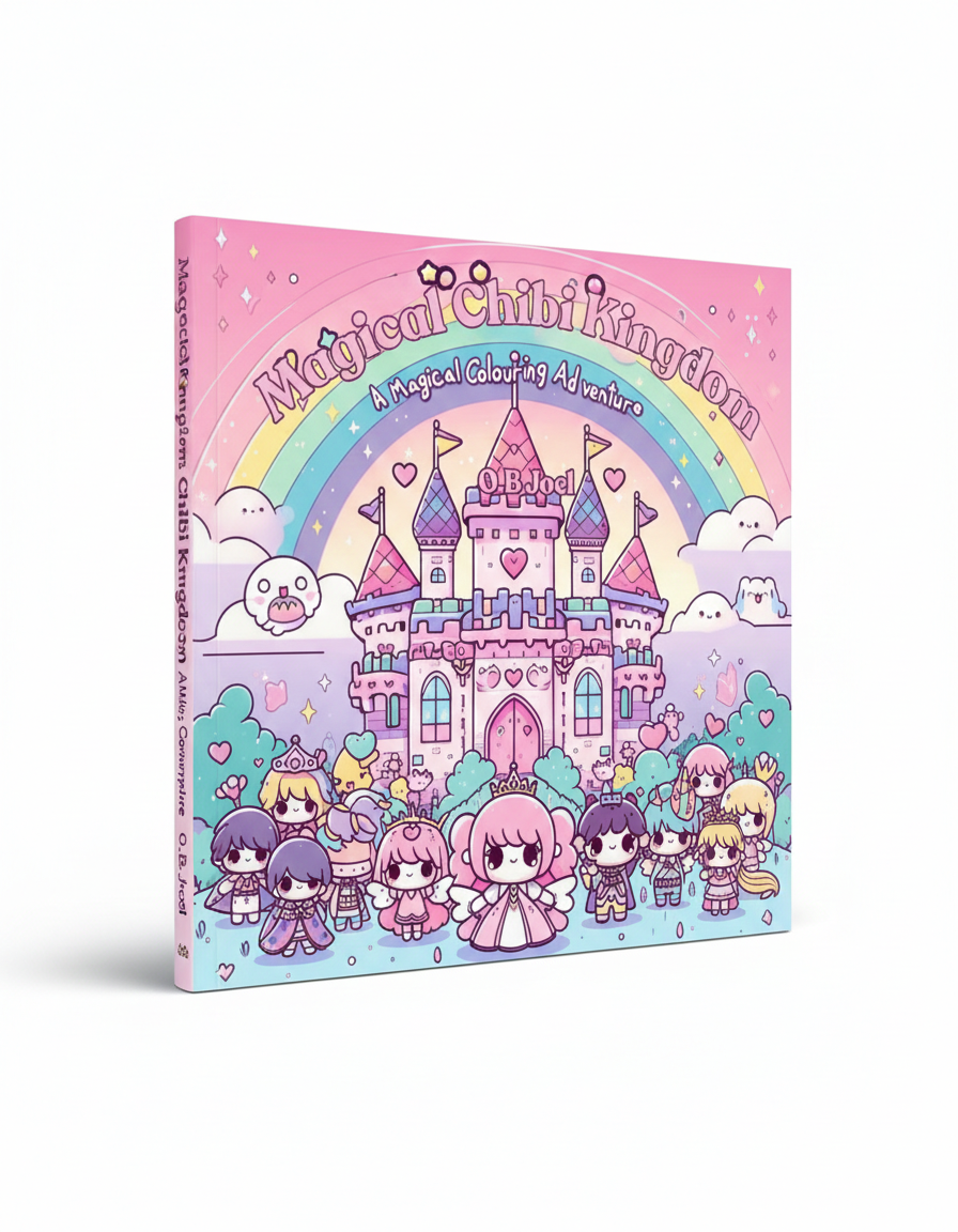 Magical Chibi Kingdom: A Kawaii Colouring Adventure