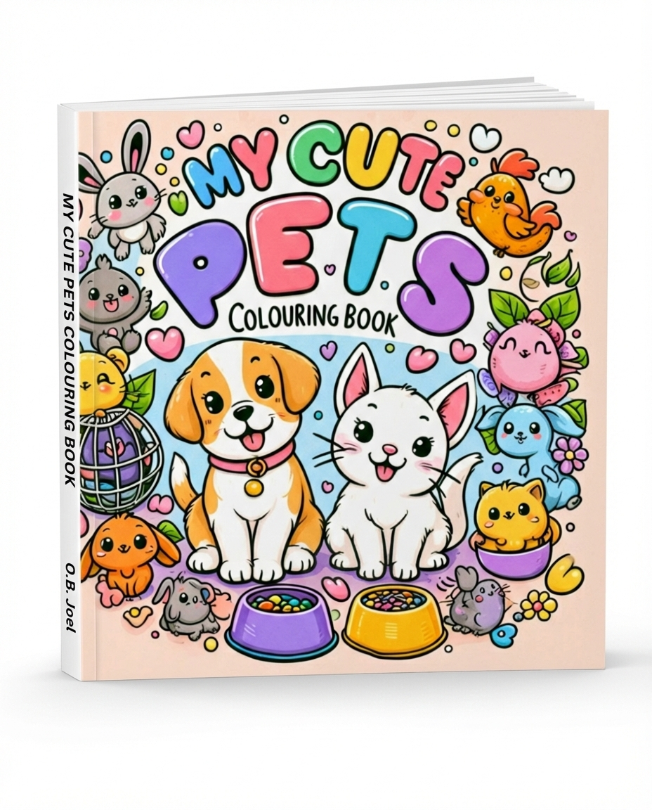 My Cute Pets Colouring Book