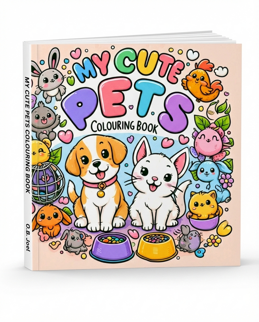 My Cute Pets Colouring Book