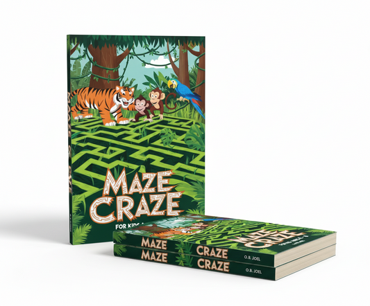 Maze Craze For Kids Ages 4 to 8
