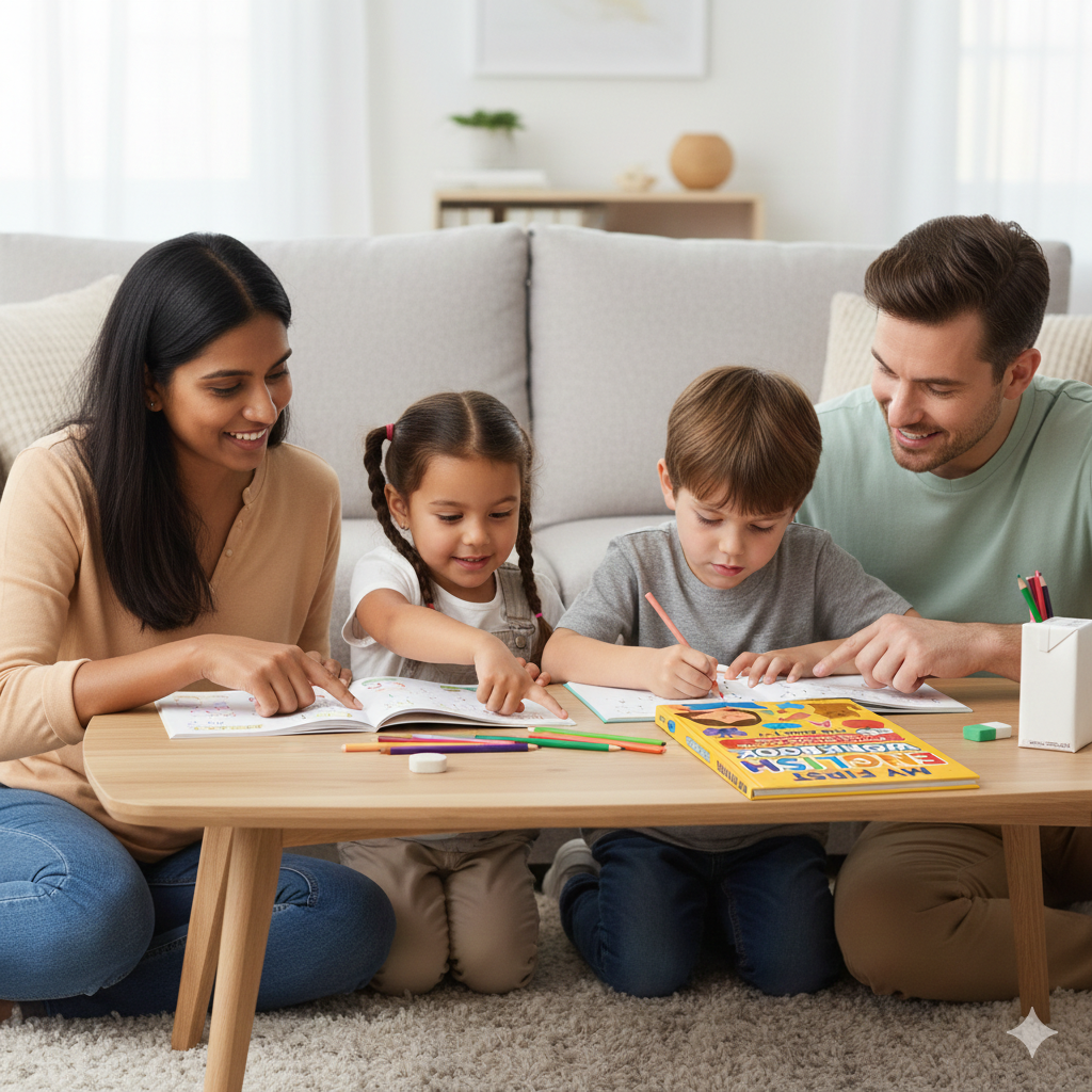 My First English: Phonics, Reading, Writing & Spelling Activities for Ages 4–7