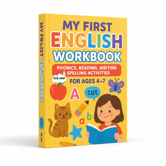 My First English: Phonics, Reading, Writing & Spelling Activities for Ages 4–7