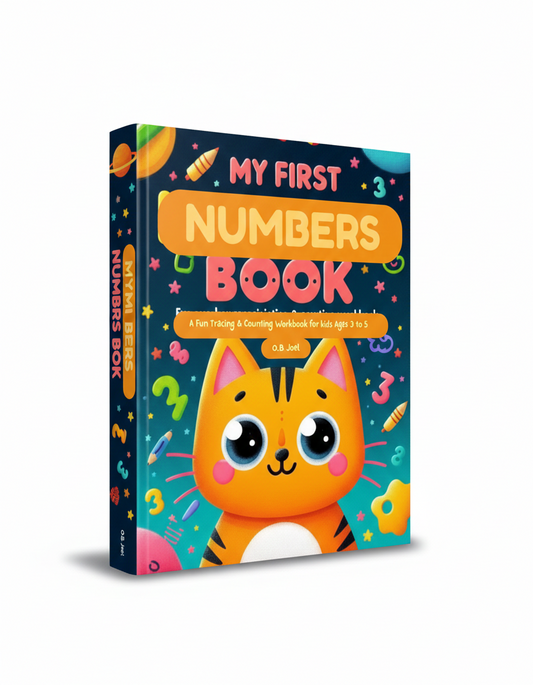 My First Numbers Tracing Book: A Fun Number Tracing &amp; Counting Workbook for Kids Ages 3–5