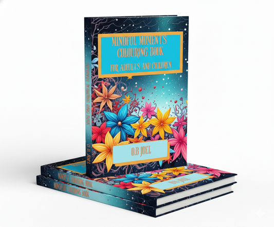 Mindful Moments Colouring Book For Children and Adults