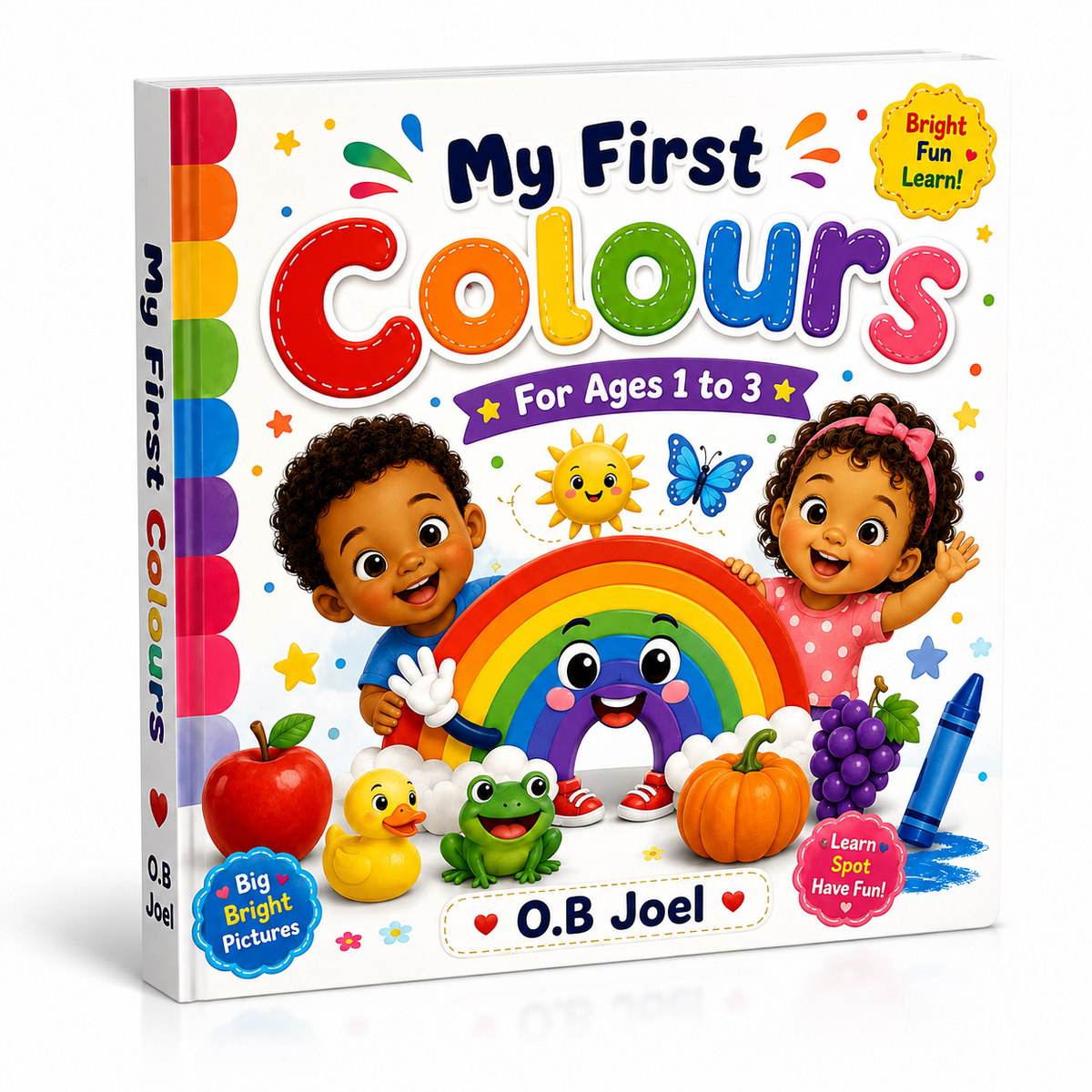 My First Colours For Kids Ages 1 to 3