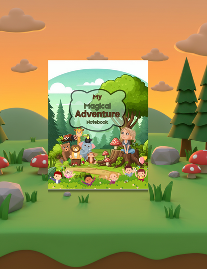 My Magical Adventure Notebook For Kids