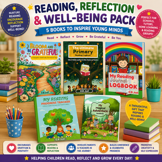 Reading, Reflection & Well-Being Pack – 5 Books