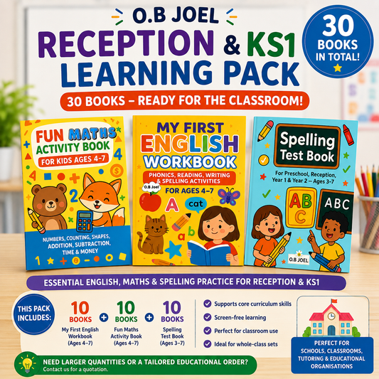 Reception & KS1 Learning Pack – 30 Books