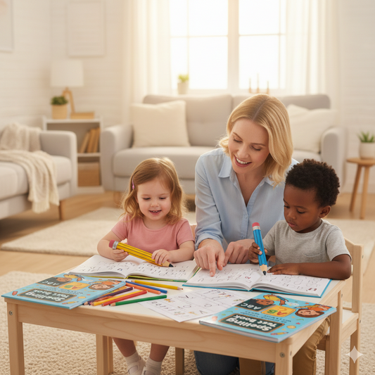 Spelling Test Book for Kids Ages 3-7: Fun Practice for Preschool, Reception, Year 1 & Year 2