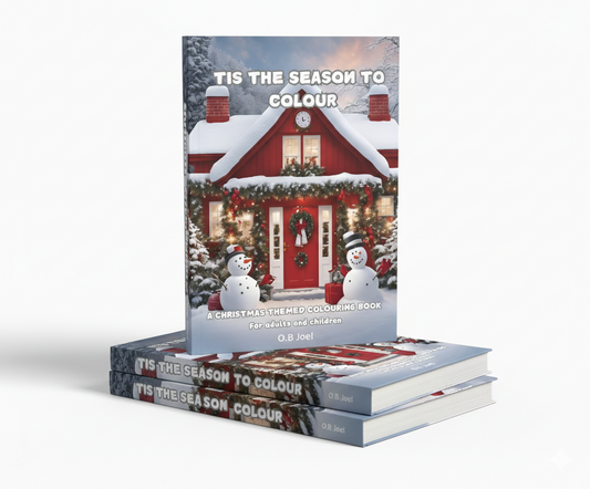 Tis the Season to Colour - A Christmas Themed Colouring Book