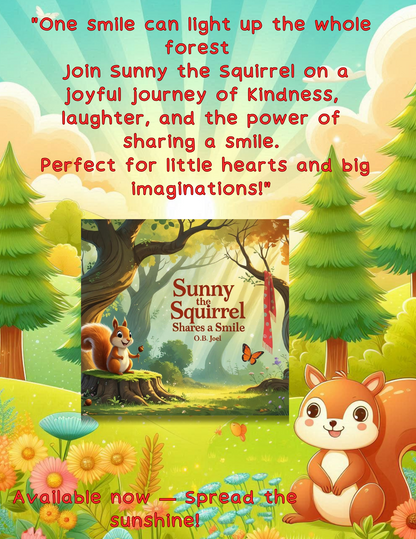 Sunny the Squirrel Shares A Smile