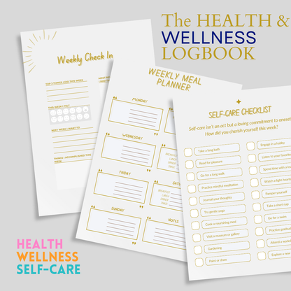 The Health & Wellness Logbook