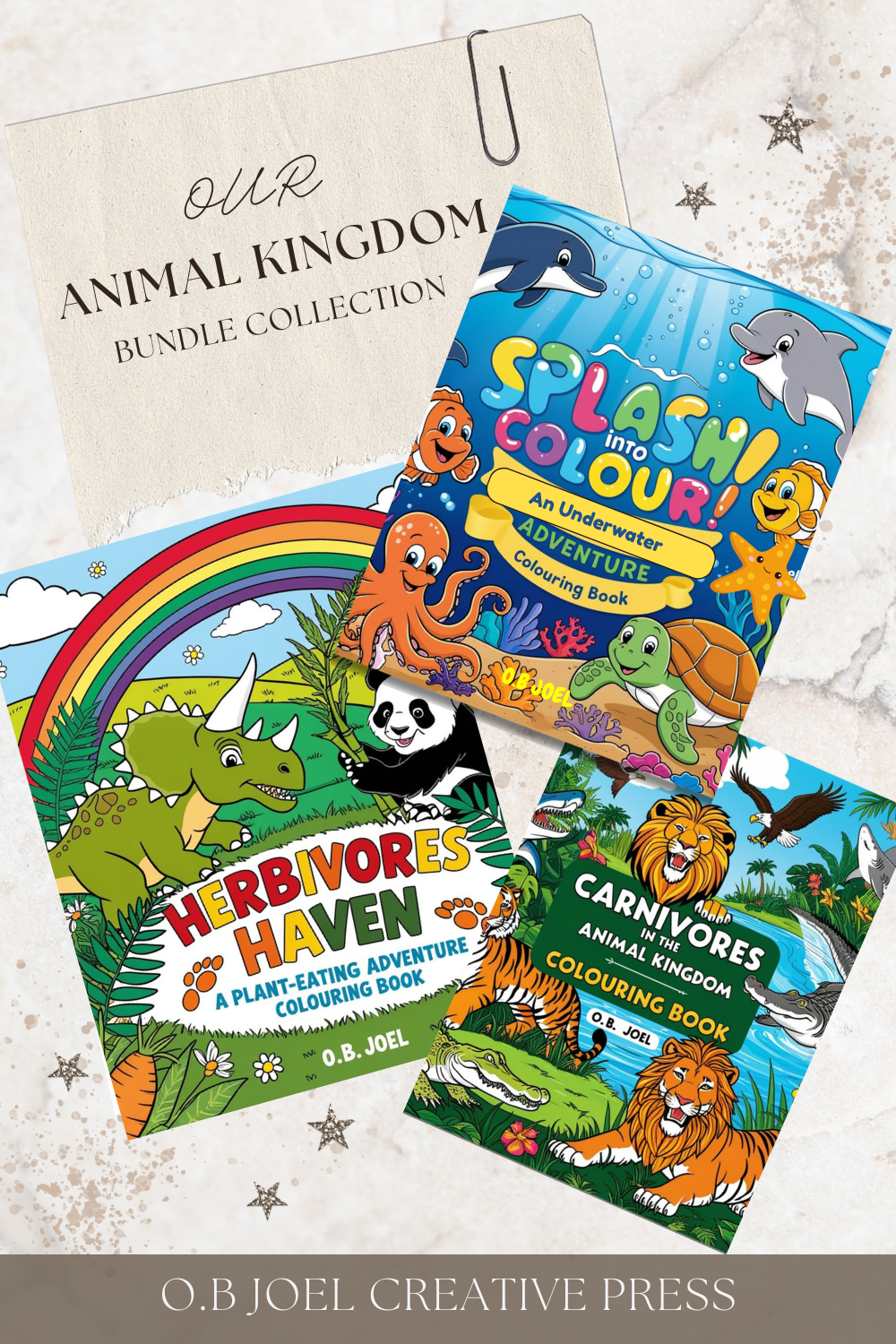 Splash into Colour: An Underwater Adventure Colouring Book