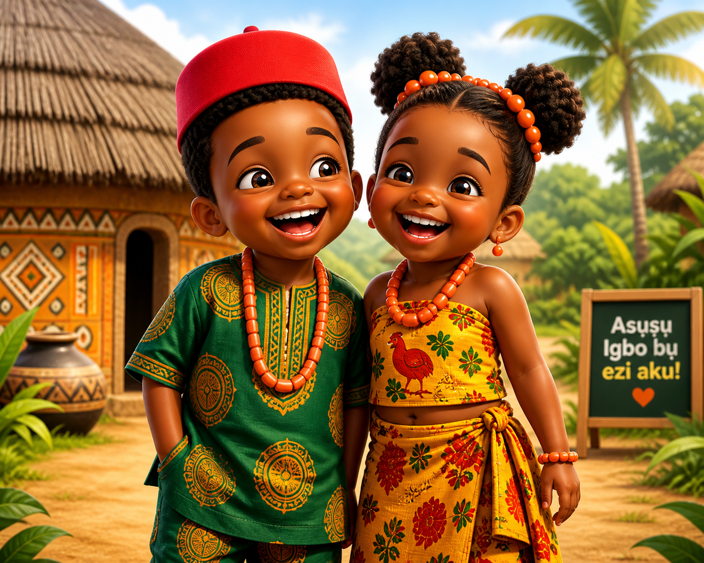 Bịa mụta Igbo soro m | Come Learn Igbo with me | For Kids Ages 3 to 5 | QR code include for sound and pronunciation